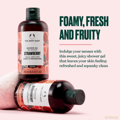 Strawberry shower gel Shower Gel - Volume: 60 ml