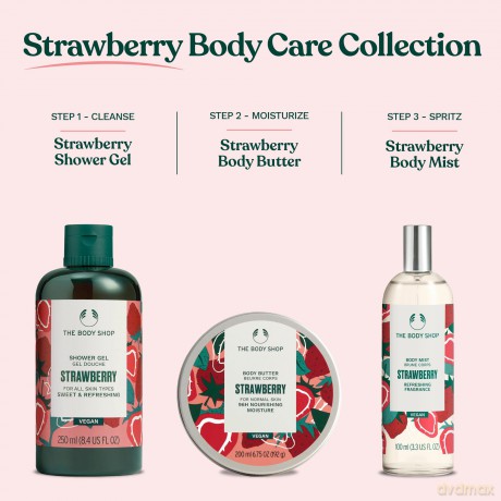 Strawberry shower gel Shower Gel - Volume: 60 ml