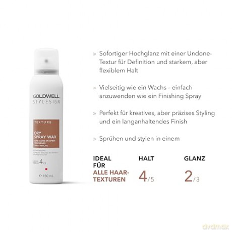 STYELSIGN TEXTURE TROCKENES SPRAY WACHS ideal für alle Haarstrukturen, 150ml
