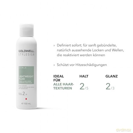 STYLESIGN CURLS SCHWERELOSES FLUID ideal für alle Haarstrukturen, 150ml