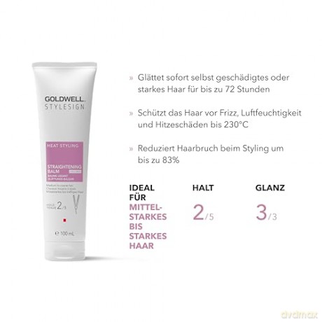 STYLESIGN HEAT STYLING GLÄTTUNGS-BALSAM ideal für mittelstarkes bis kräftiges Haar, 100ml