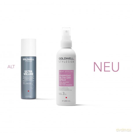 STYLESIGN HEAT STYLING TÄGLICHES FÖHNSPRAY ideal für feines bis mittelstarkes Haar, 200ml