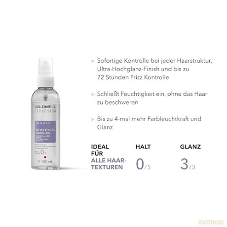 STYLESIGN SCHWERELOSES GLANZ-ÖL ideal für alle Haarstrukturen, 100ml