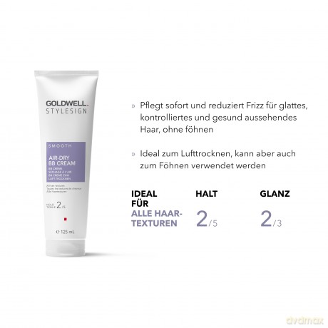 STYLESIGN SMOOTH BB CREME ZUM LUFTTROCKNEN ideal für alle Haarstrukturen, 125ml