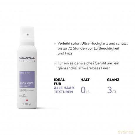 STYLESIGN SMOOTH GLANZ SPRAY ideal für alle Haarstrukturen, 150ml