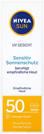 Sun cream for sensitive skin Sensitive SPF 50 Sun Allergy Protection 50 ml