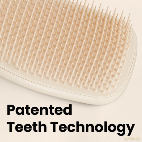 Tangle Teezer | The Wet Detangler Große Haarbürste für nasses und trockenes Haar | Für alle Haartypen | Beseitigt Knoten und reduziert Haarbruch | Cappuccino
