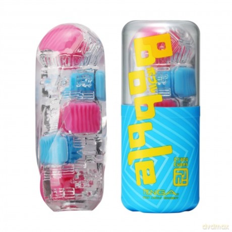 TENGA BOBBLE CRAZY CUBES - Wiederverwendbarer Masturbator - Sleeve für Männer - Hygienisches Sexspielzeug - Intensive Stimualtion und leichte Reinigung