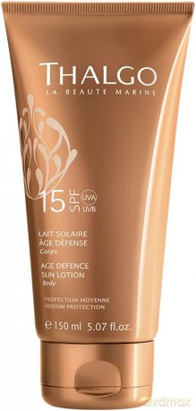 THALGO Anti-Aging Sonnenmilch LSF15, 150 ml, Sonne
