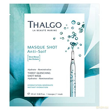 THALGO Feuchtigkeitsspendende Effekt-Maske mit Hyaluronsäure für einen sofortigen, aufpolsternden und glättenden Effekt