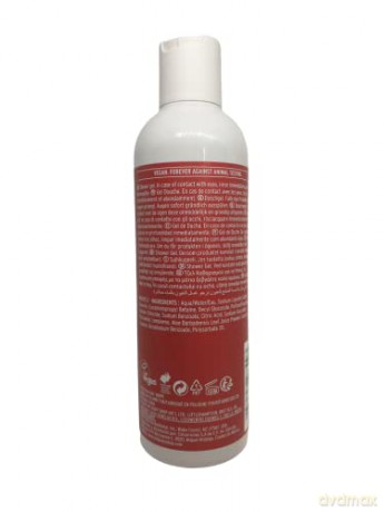 The Body Shop Rebel Rosebud Veganes Duschgel Feuchtigkeitsspendendes und energetisierendes Duschgel mit Rosenabsolue, Safran und Ambra 92% natürliche Inhaltsstoffe, 250 ml