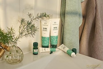 The Body Shop Tea Tree Feuchtigkeitscreme mit Teebaumöl Kontrolliert Talg Fettige Haut Glättend Leichte Formel Langanhaltende Hydratation bis zu 24 Stunden Tube 40 ml