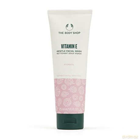 The Body Shop Vitamin E sanft Gesicht waschen, Parabenfrei Waschen, 4.2 Fl. Oz