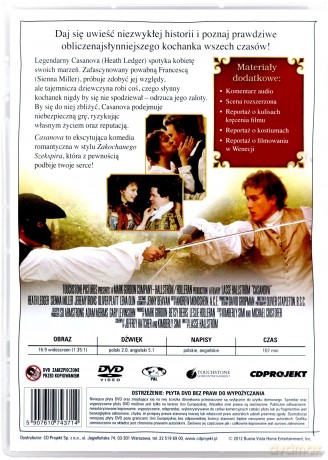 Casanova (Filmowe Przeboje) [DVD]