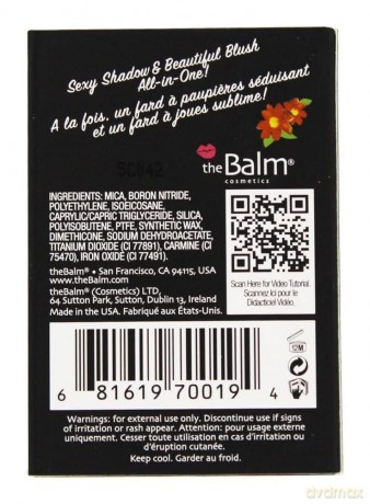 theBalm Hot Mama Shadow and Blush 6 g