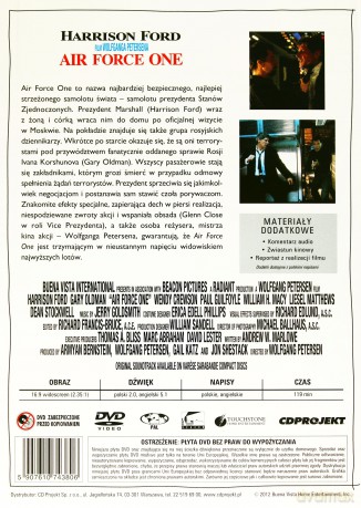 Air Force One (Filmowe Przeboje) [DVD]