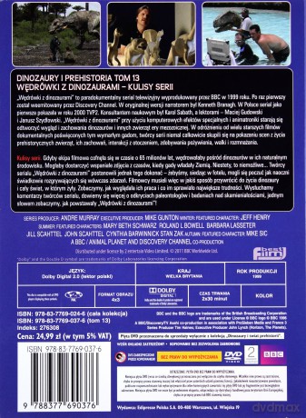 Dinozaury i Świat Prehistorii: Tom 13. Kulisy serii (booklet) [DVD]