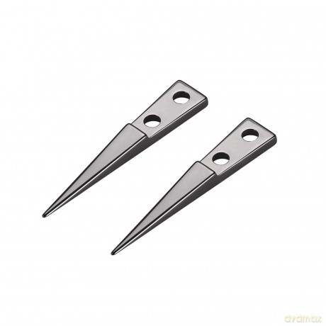 Tipps aus Keramik auf auswechselbarer Spitze, hitzebeständig 1 Pair schwarz