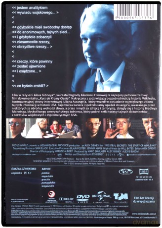 Ściśle tajne: Historia Wikileaks [DVD]