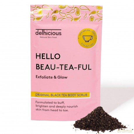 Tlov˝ peeling Hello Beau-Tea-Ful Original Black Tea Body Scrub 100 g