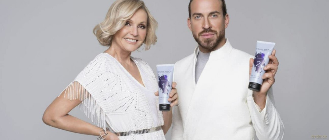 TOMAS ARSOV Sapphire Shampoo + Spülung im Set für blondes, gesträhntes, gebleichtes und graues Haar - Silbershampoo + Silberspülung im Set