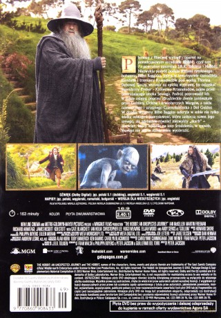 Hobbit: Niezwykła podróż [DVD]