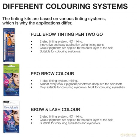 Two Go eyebrow color Eyebrow Color 1 pc - Shade: Natural Brown