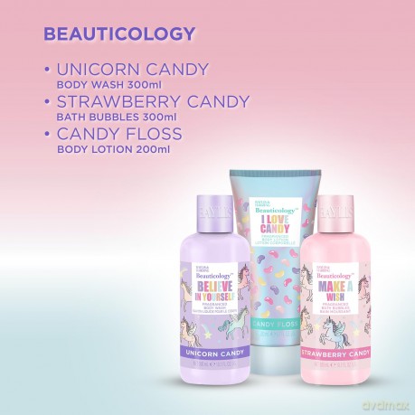 Unicorn gift set 3 pcs