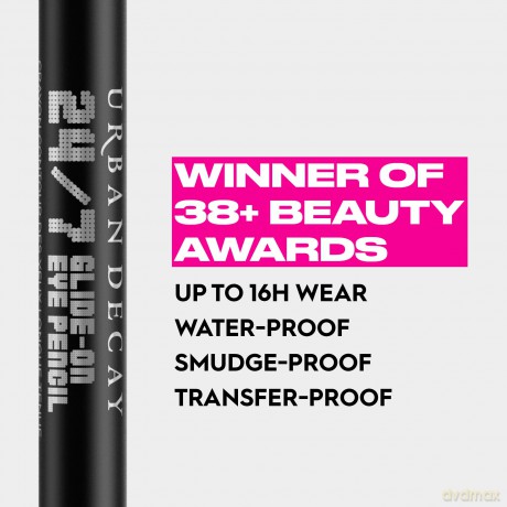 Urban Decay | 24/7 Glide-On Eye Pencil | Eyeliner | Kajal | Wasserfest | Mattes Tiefbraun | Demolition | 1,2 g