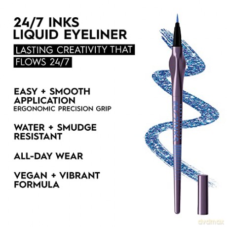 Urban Decay Surreal Eyeliner, flüssig, 24/7 Tinten (Blue Shimmer), 0,50 Fl Oz (1 Stück)