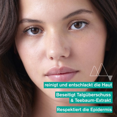 Uriage Hyséac Gesichtsreinigungsgel für fettige Haut mit Unreinheiten 150ml - Reinigt und Beseitigt überschüssiges Sebum - Ultra-sanftes Schaumgel - Paraben- und Seifenfrei, Physiologischer pH-Wert