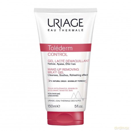 Uriage Toléderm Control Make-Up Entfernendes milchiges Gel, 150 ml