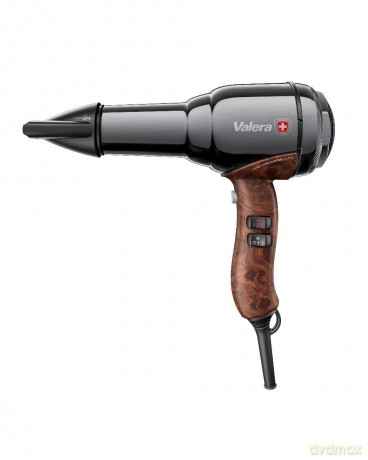 Valera Swiss Steel Master Digital, professioneller Metall-Haartrockner mit Ionen-Generator, 2200 Watt, Schwarz-Chrom