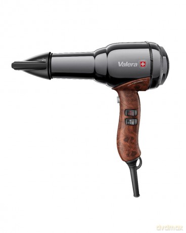 Valera Swiss Steel Master Light, professioneller Metall-Haartrockner mit Ionen-Generator, 2100 Watt, Schwarz-Chrom