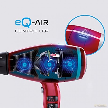 Valera, Swiss Nano4ever, Professioneller Haartrockner, ein kompakter, leichter und geräuscharmer Föhn, digitaler Motor, einstellbare Temperatur, Ionenfunktion, 2200 W, Swiss Made