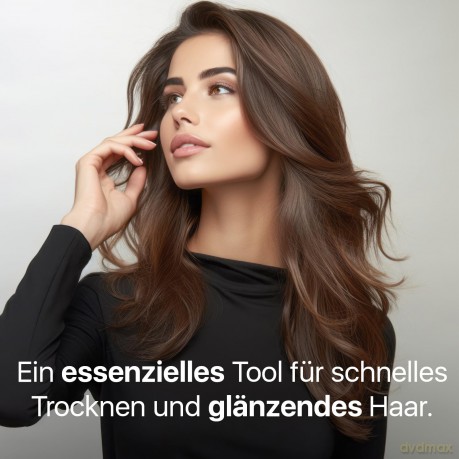 Valera, Swiss Power4ever eXential, Professioneller Haartrockner, Leistungsstarker Föhn, mit 3 Temperaturstufen, Ionen-Generator, Verdrehsicheres Super-Flex-Kabel, 2400 W, Swiss Made