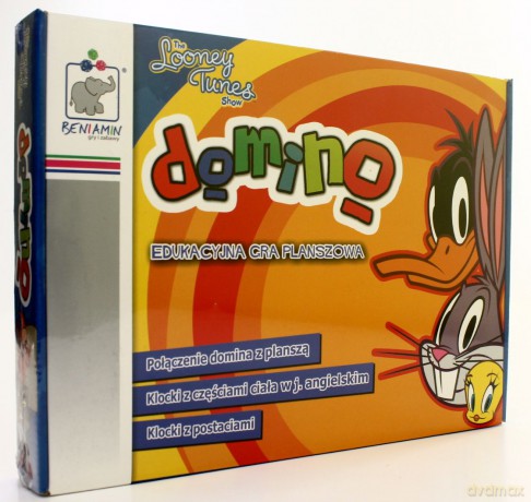 BENIAMIN Gra Planszowa Domino Looney Tunes 602038 [GRA] 
