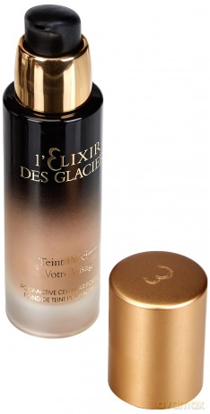 Valmont Unisex Base l'Elixir des Glaciers Basis Rosy Beige in New York 30 ml, Negro, Nur