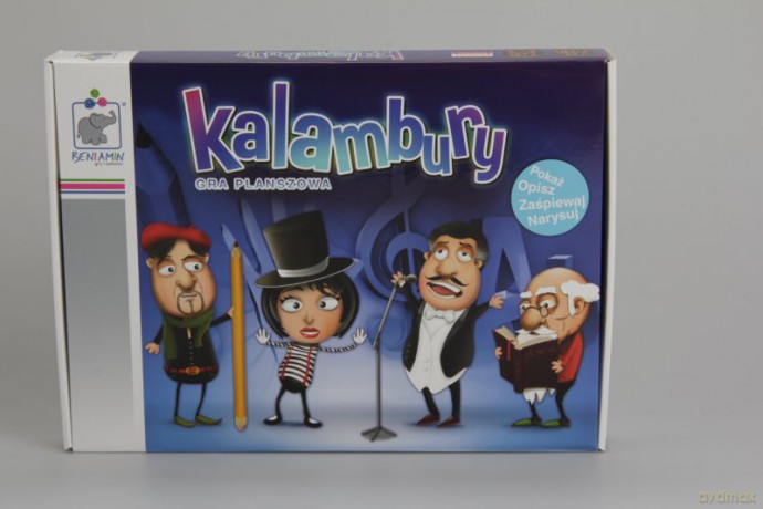 BENIAMIN Gra Planszowa Kalambury 602640 [GRA] 