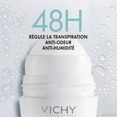 Vichy 48Hr Atntitranspiranter Deoroll-on, 1er Pack (1 x 2 Stück)