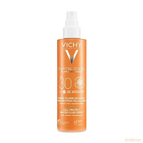 Vichy Capital Soleil Sonnenspray LSF 30 200 ml - Sonnenschutz Sonnenpflege Sonnenschutzspray Transparent UV-Schutz Sunscreen