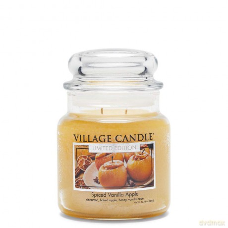 Village Candle Spiced Vanilla Apple Limited Edition 389 g