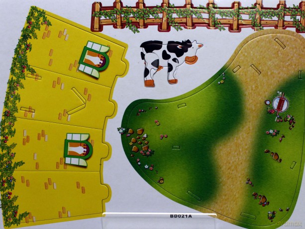 BENIAMIN 3D Zagroda z wiatrakiem (50269) [PUZZLE 3D]