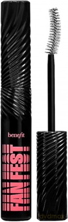 Volumizing mascara for perfect curling of eyelashes Fan Fest Mascara - Shade: Black