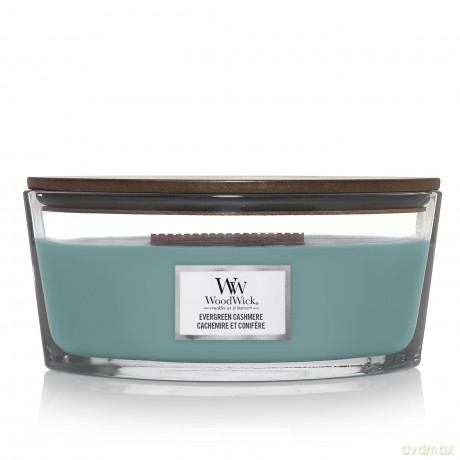 Świeca WoodWick Evergreen Cashmere 453g