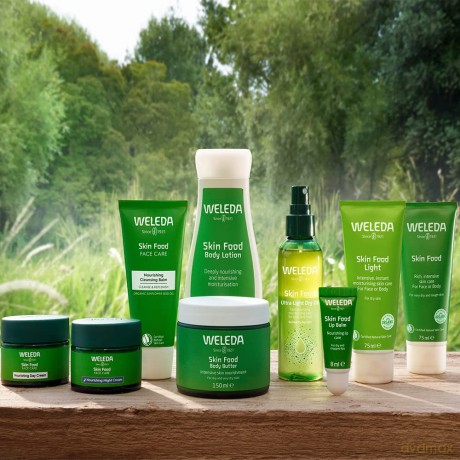 Weleda Weleda Skin Food Ultraleichtes Körperöl für trockene Haut, leichte trockene Öl-Feuchtigkeitspflege, Körperöl-Spray für Gesicht und Körper, langanhaltende, veganfreundliche Feuchtigkeitspflege