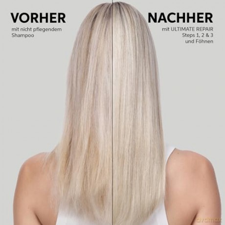 Wella Professionals Ultimate Repair Shampoo zur Tiefenreinigung - reparierendes Shampoo mit Metal-Purifier-Technologie gegen Schadstoffe - Feuchtigkeitsshampoo mit luxuriösem Duft - 100 ml