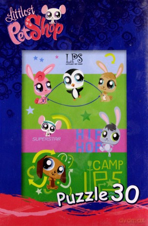 BENIAMIN 30 El. Littles Pet Shop (601202) [PUZZLE]