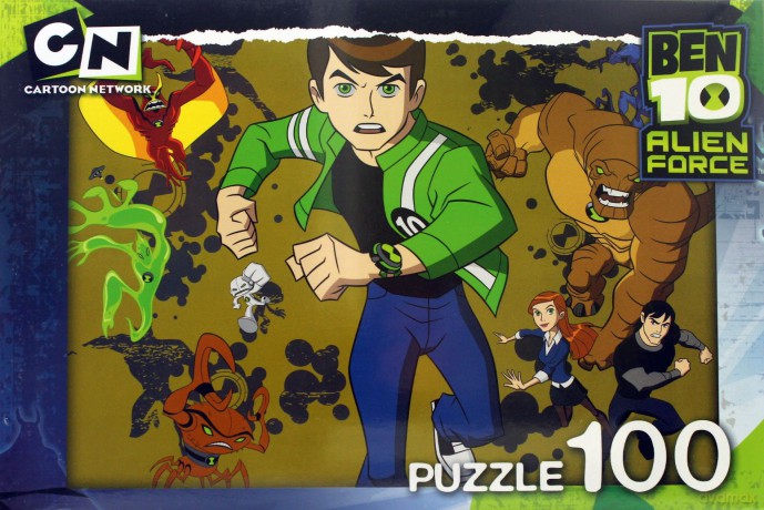 BENIAMIN 100 El. Ben 10 Alien Force (50127) [PUZZLE]