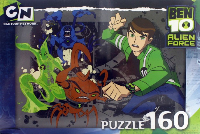 BENIAMIN 160 El. Ben 10 Alien Force (50128) [PUZZLE]
